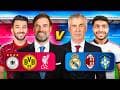 JÜRGEN KLOPP vs CARLO ANCELOTTI Rebuild Showdown!