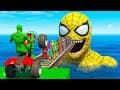 الرجل العنكبوت انقاذ باتمان Spider-Man Rescue minion vs iron man vs hulk funny Game GTA 5 superhero