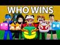 5 YouTubers Race for the RAREST Blox Fruits