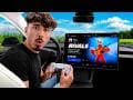 I tested ROBLOX RIVALS in a TESLA
